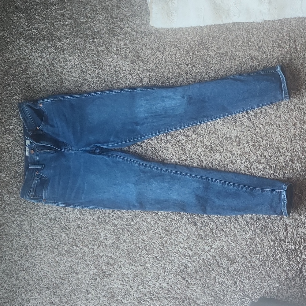 Madewell high rise skinny jeans 28